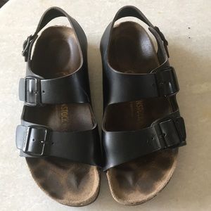 Leather Birkenstock’s with Backstrap size 39